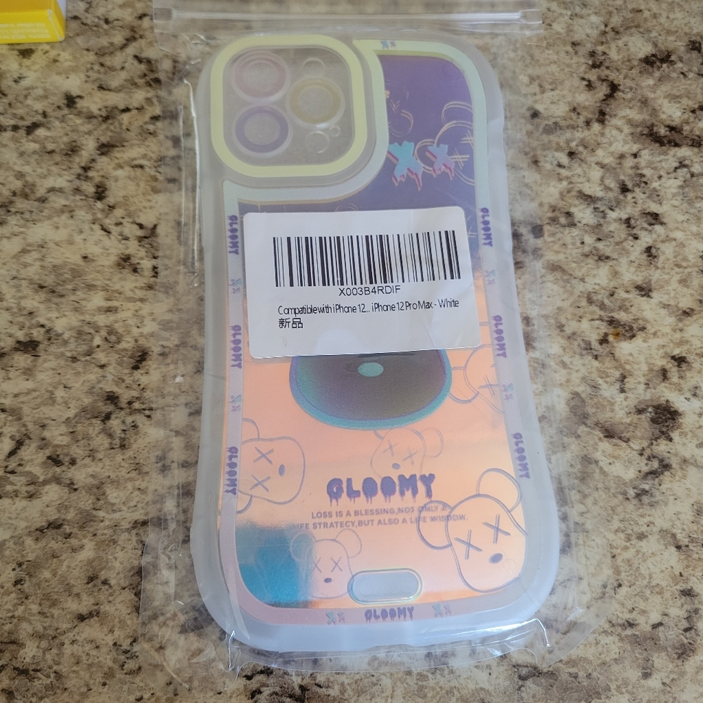 Gloomy Bear iphone 12 pro max cilicon case